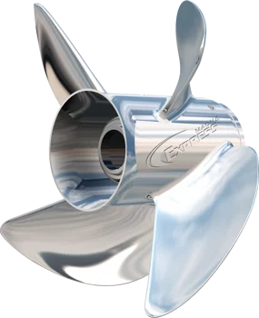 Turning Point Propellers - 13x21 Stainless Steel Four Blade Aluminum Prop Express Mach4 (31432140)
