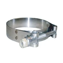 Trident Marine 316 Ss T-Bolt Clamp - 3/4" Band - 1.28"-1.59" Range - 10-Pack