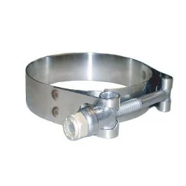 Trident Marine 316 Ss T-Bolt Clamp - 3/4" Band - 4.28"-4.59" Range - 10-Pack