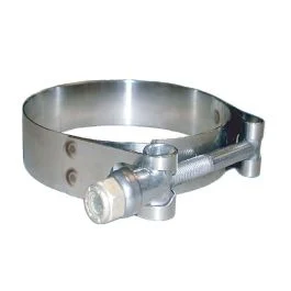 Trident Marine 316 Ss T-Bolt Clamp - 3/4" Band - 5.28"-5.59" Range - 10-Pack