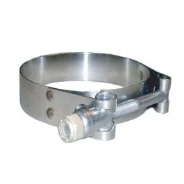 Trident Marine 316 Ss T-Bolt Clamp - 3/4" Band - 8.30"-8.87" Range - 10-Pack