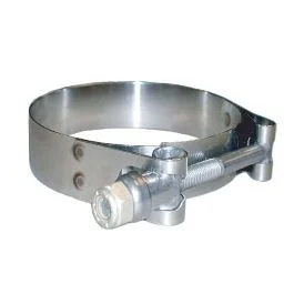 Trident Marine 316 Stainless Steel T-Bolt Clamp 3/4" Band - Range 8.25" To 8.69"