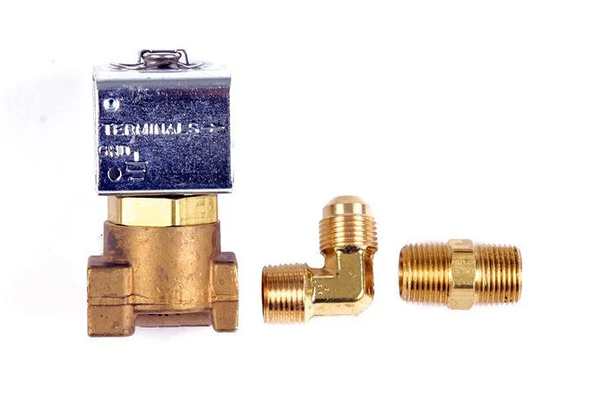 Trident Low Pressure Brass Solenoid Kit 12V DC 1/4 Port