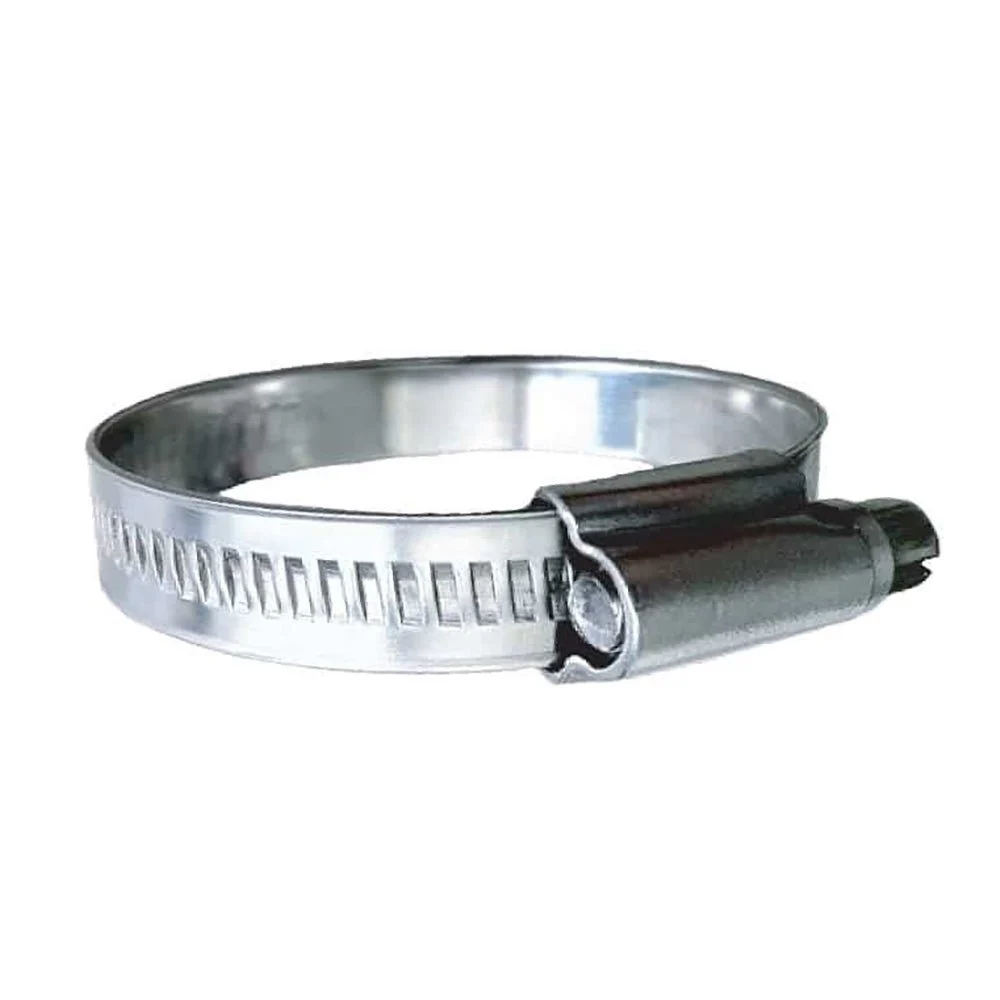 Trident Marine 316 SS Non-Perforated Worm Gear Hose Clamp - 15/32" Band - (1-1/4" – 1-3/4") Clamping Range - 1