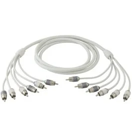 T-Spec V10 Series Rca Audio Cable - 6 Channel - 17' (5.18 M)