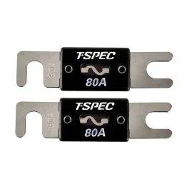 T-Spec V8 Series 80 Amp Anl Fuse - 2 Pack