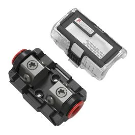 T-Spec Vdmanl Dual Mini-Anl Fuse Holder - 1/0 To 4/8 Awg