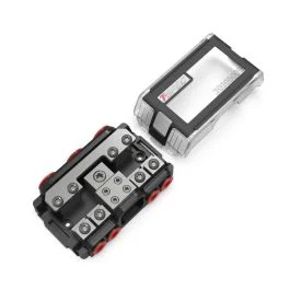 T-Spec Vpnb4 Manl 4 Position All-In-One Distribution Block W/Cover