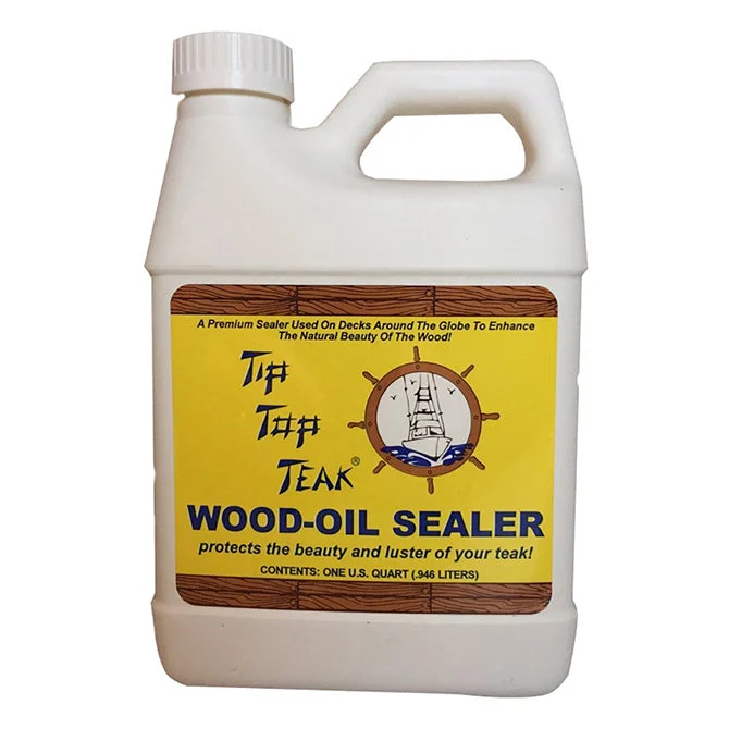 Tip Top Teak Wood-Oil Sealer, Qt.