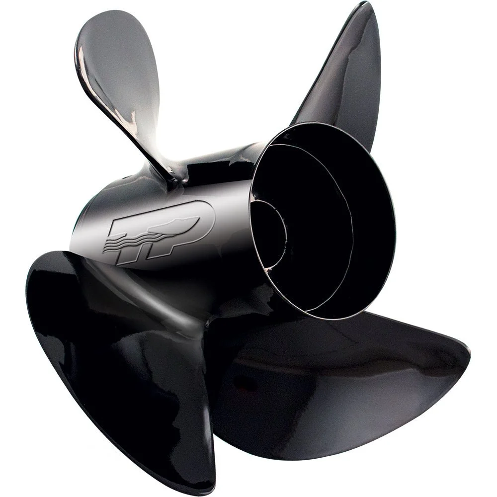 Turning Point Propellers 40-150hp Sterndrive Turning Point Hustler® - Right Hand - Aluminum Propeller - LE1/LE2-1411-4 - 4-Blade - 14" x 11
