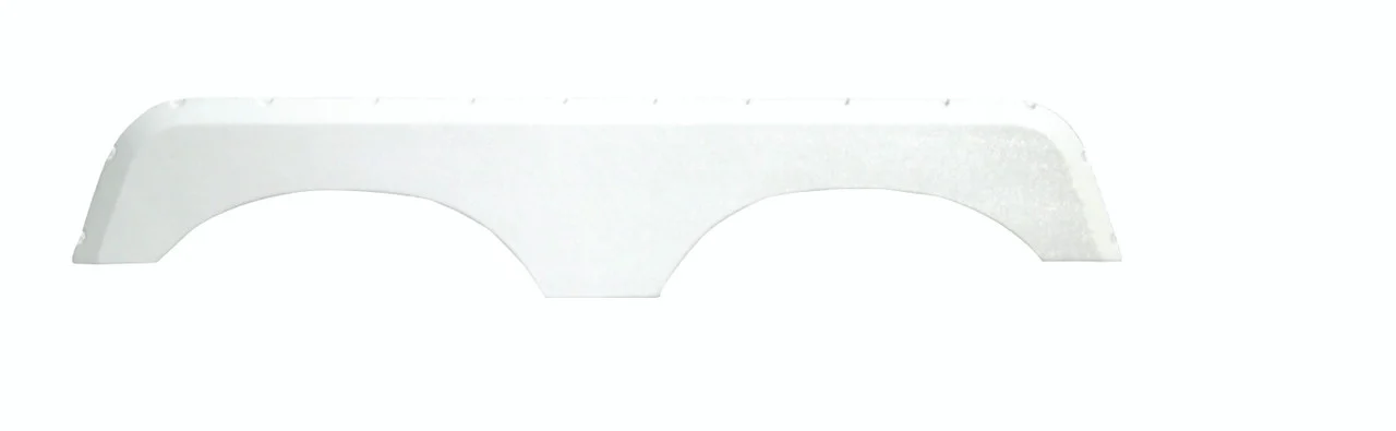 Icon 01424 Tandem Axle Fender Skirt FS700 for Jayco - Polar White - 1424