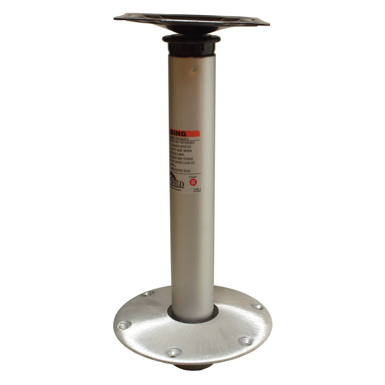 Springfield Marine 1300712-Hl1 Plug-In Non-Locking 2-3/8" Removable Pedestal Hi-Lo 3-Piece Package - 12" - 1300712-HL1