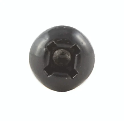 AP Products 012-PTK500BL 8X1 Pan Head Square Recess Screw - Black, Pack of 500 - 012-PTK500BL 8X1