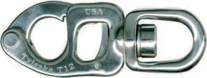 Tylaska T12 Snap Shackle Standard Bail 6,000# WL / 12,000# BS