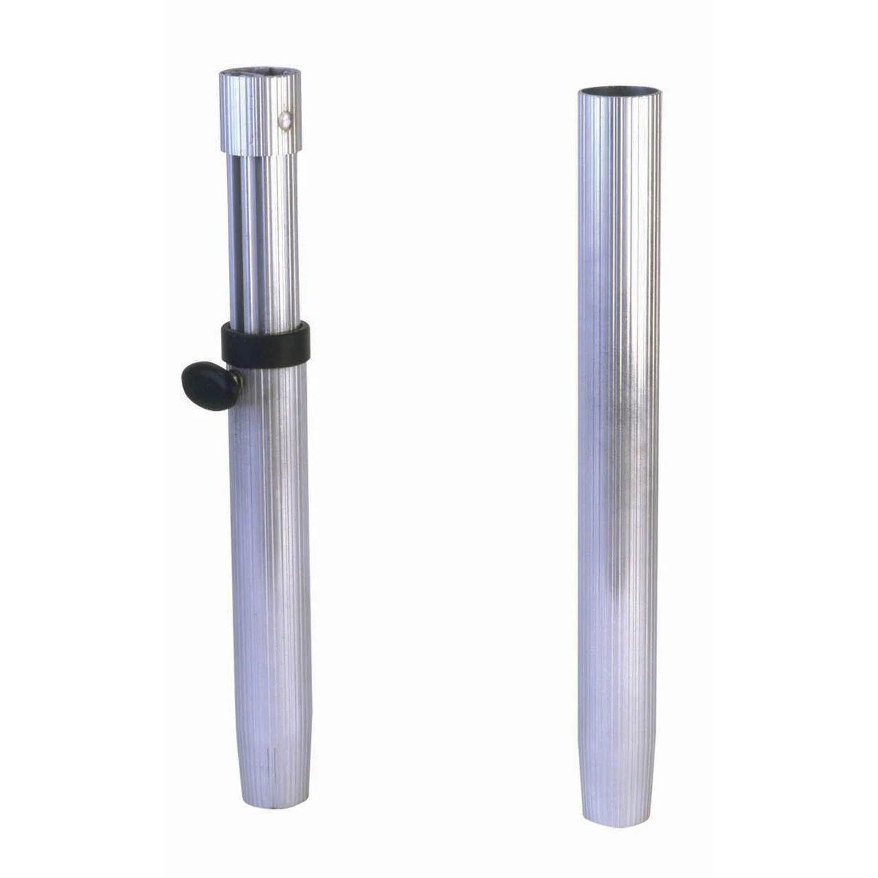 Garelick 75446 Ribbed 2-7/8" Fixed Height Stanchion Post - 28" - 75446