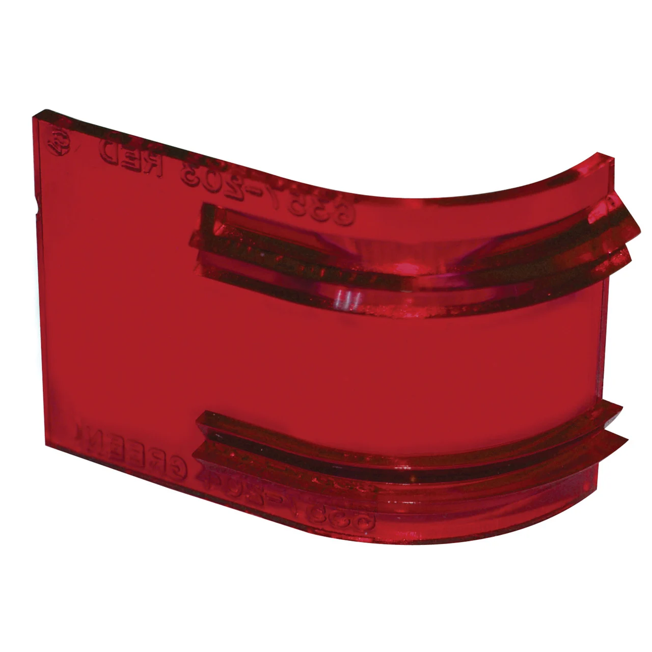 Attwood 6357-203-1 Replacement Lens - Red - 6357-203-1