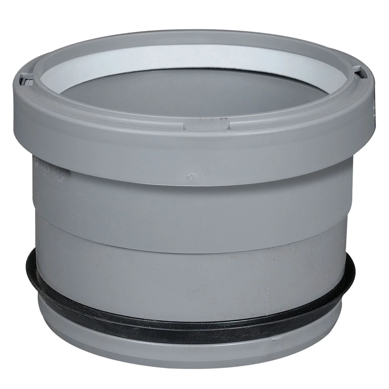 Centrotherm ISAGL0202 InnoFlue Residential SW Appliance Adapter for Coupler Style Flue Collars - 2 in. PVC to 2 in. PP - ISAGL0202