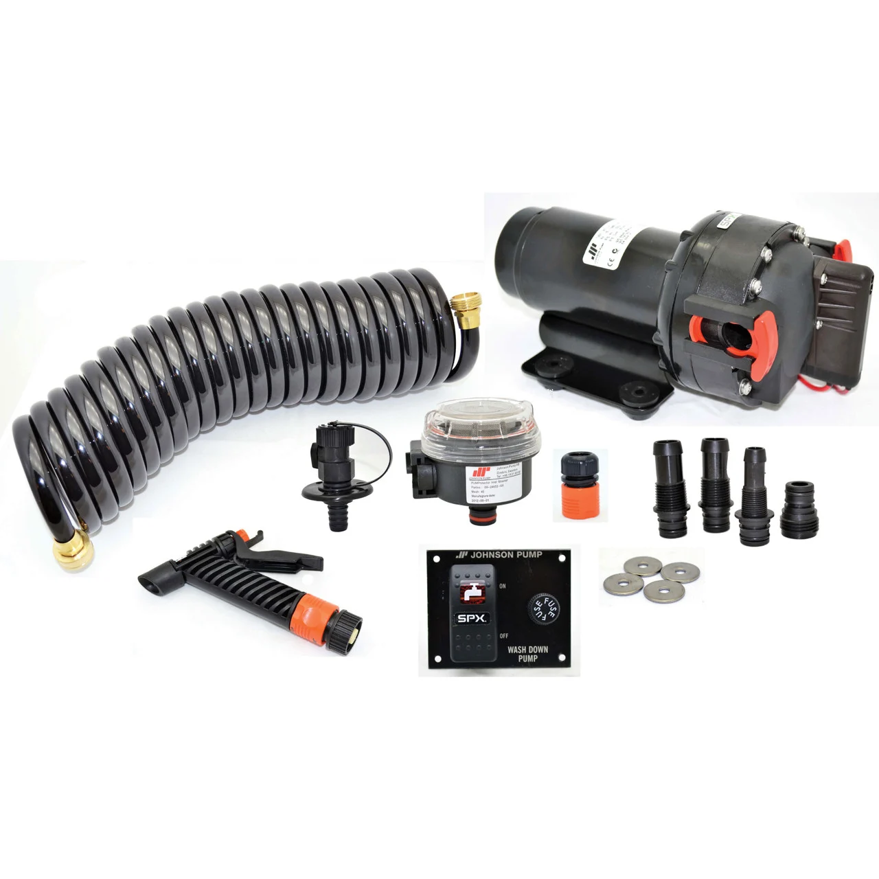 Johnson Pump 64634 Aqua Jet Wash Down 5.2 GPM/550 Livewell Pump Kit - 64634