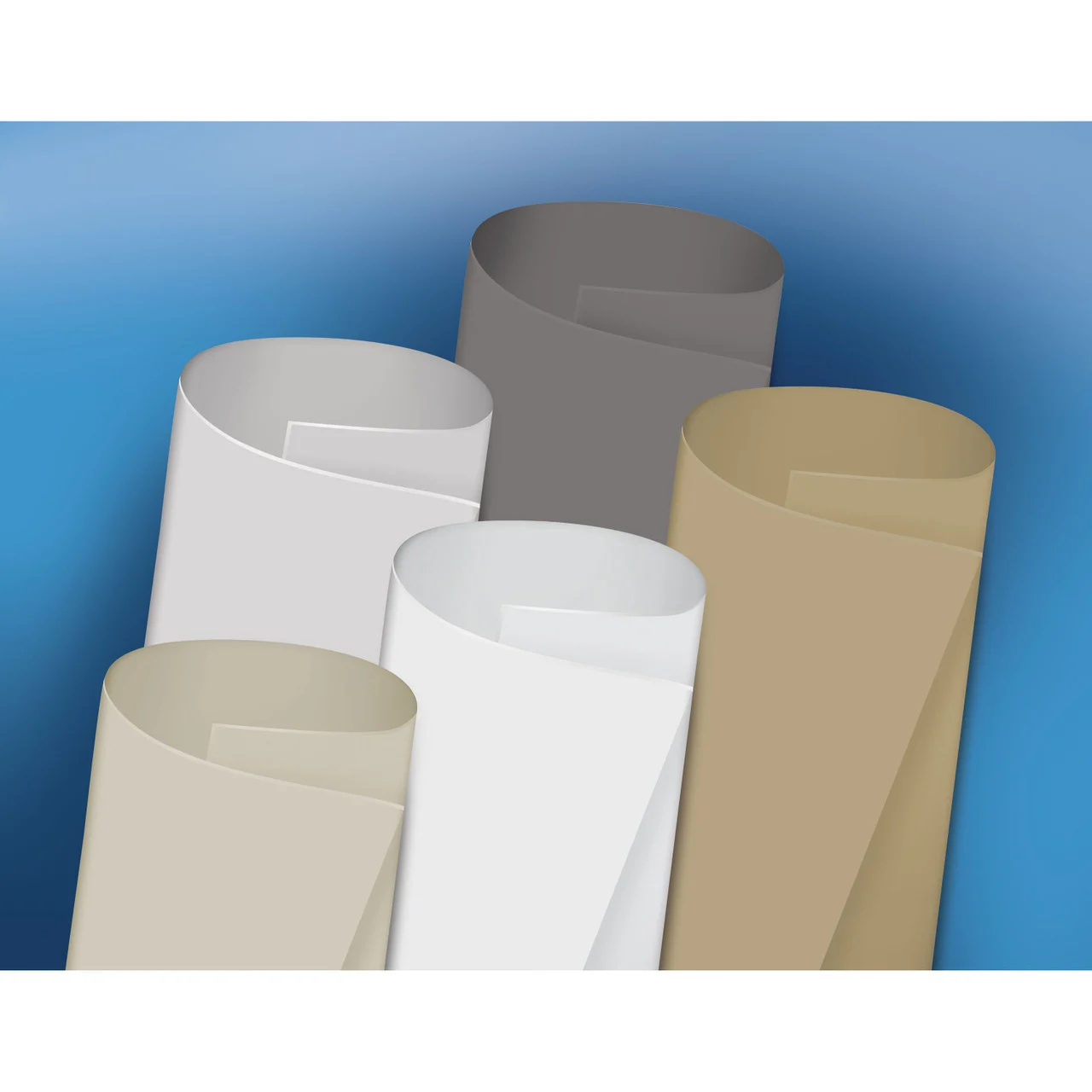 Dicor 85B40-40 EPDM Rubber Roofing - 8'6" x 40', Brite-Ply (White) - 85B40-40