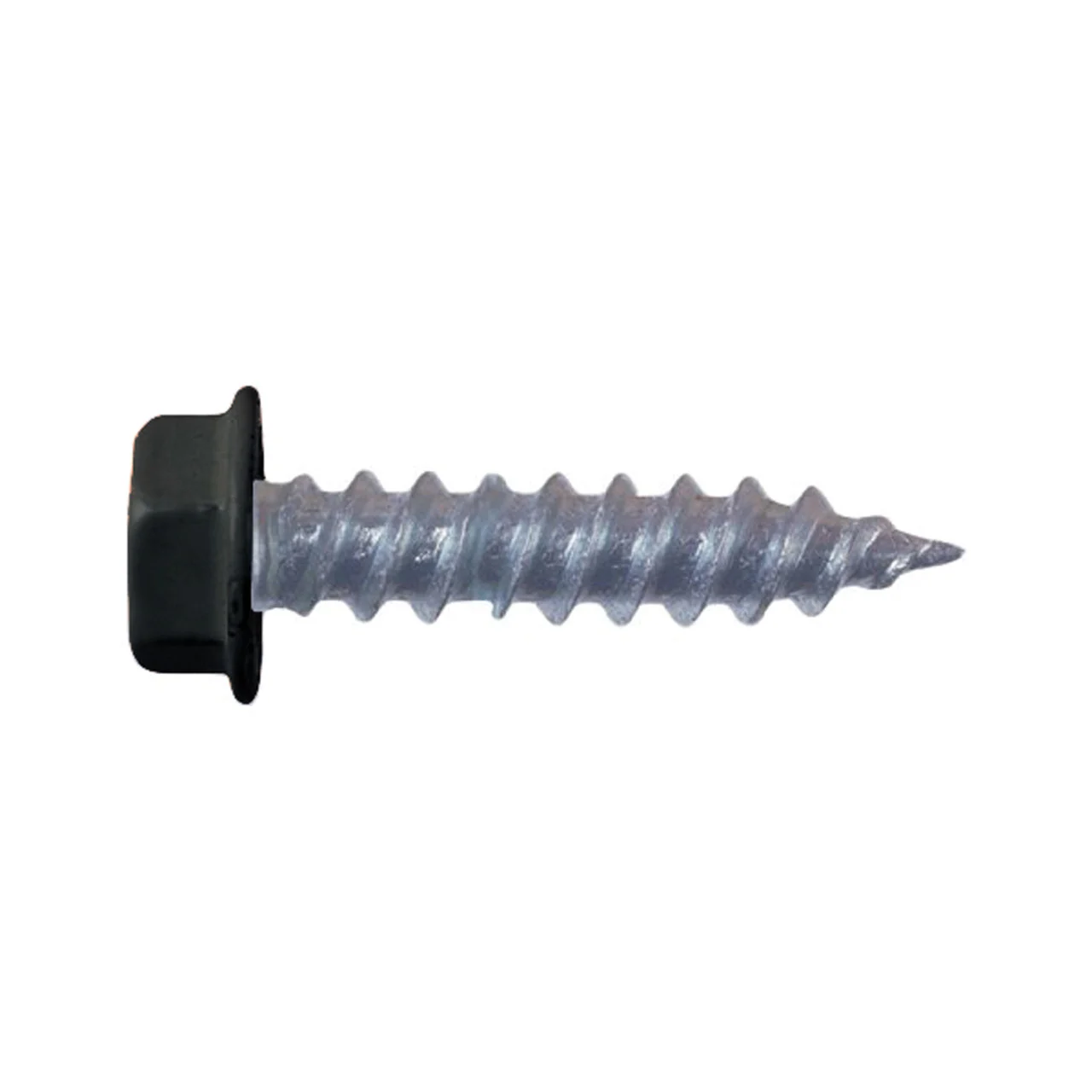 AP Products 012-TR500 BL 8 X 1-1/2 Hex Washer Head Screw - #8 x 1.5", Black, Pack of 500 - 012-TR500 BL 8 X 1-1/2
