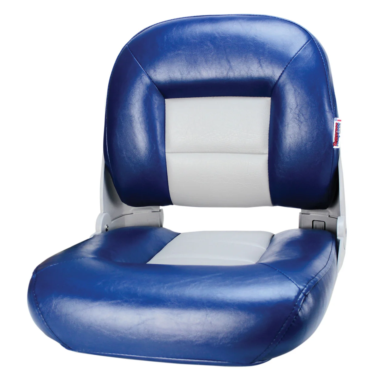 Tempress 54672 Navistyle Low-Back Boat Seat - Blue/Gray - 54672