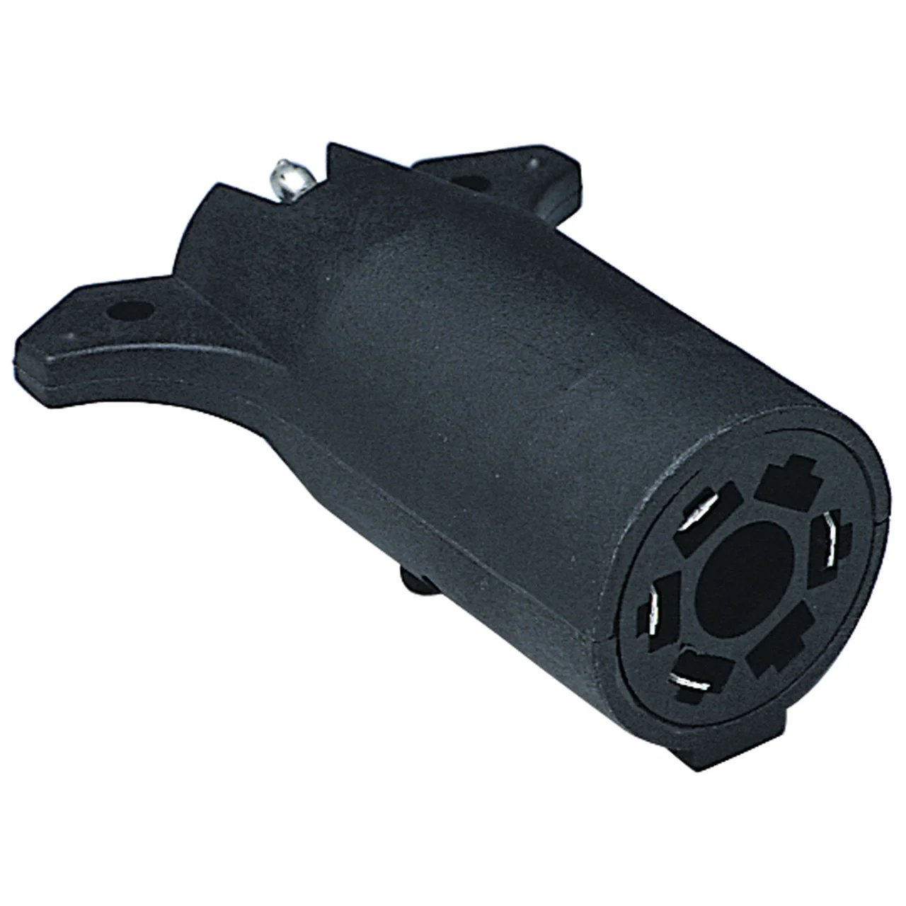 Hopkins 47355 Taillight Adapter - 7-Blade Round to 4-Flat - 47355
