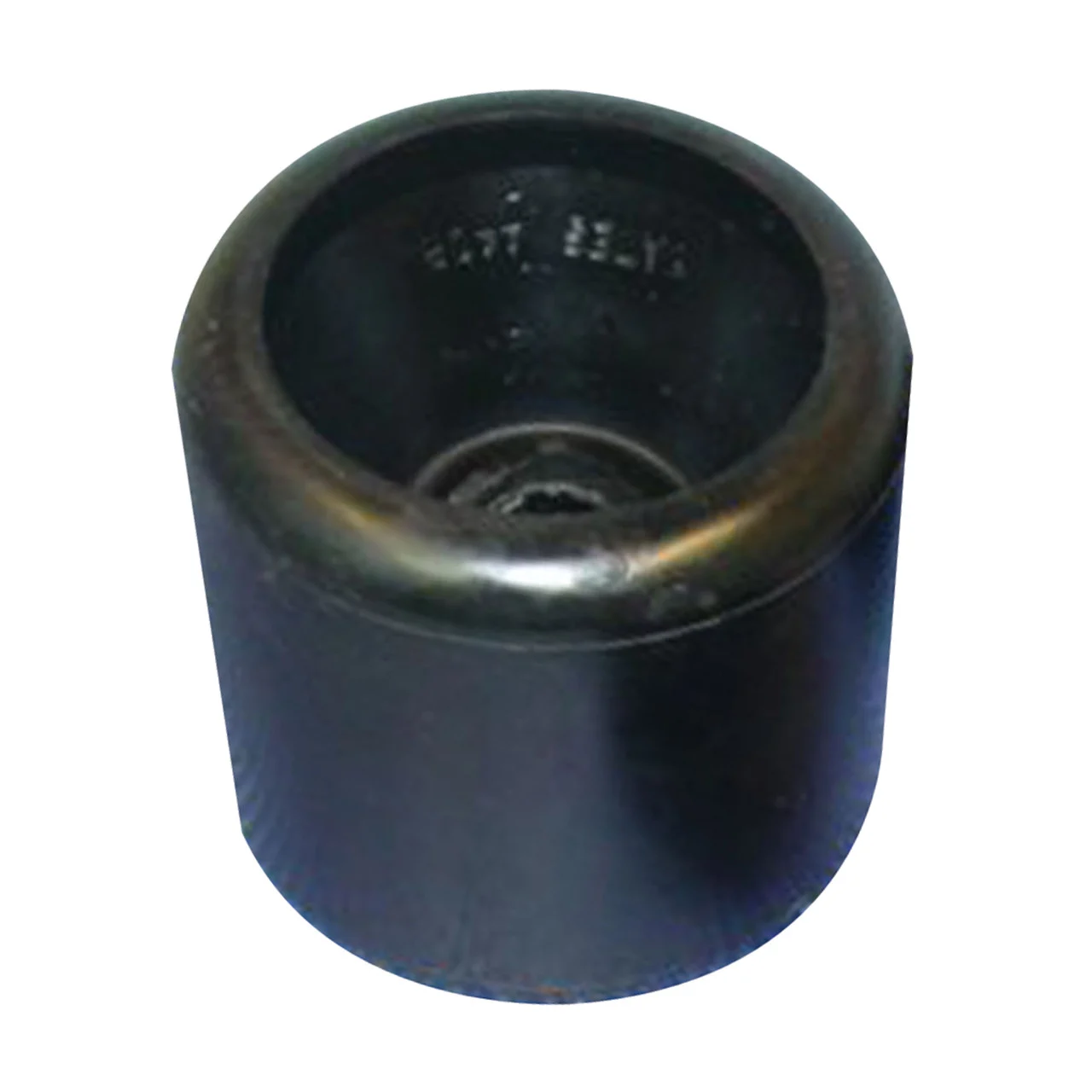 C.H. Yates 440R Black Rubber Rocker Roller - 4 in. x 0.75 in. - 440R