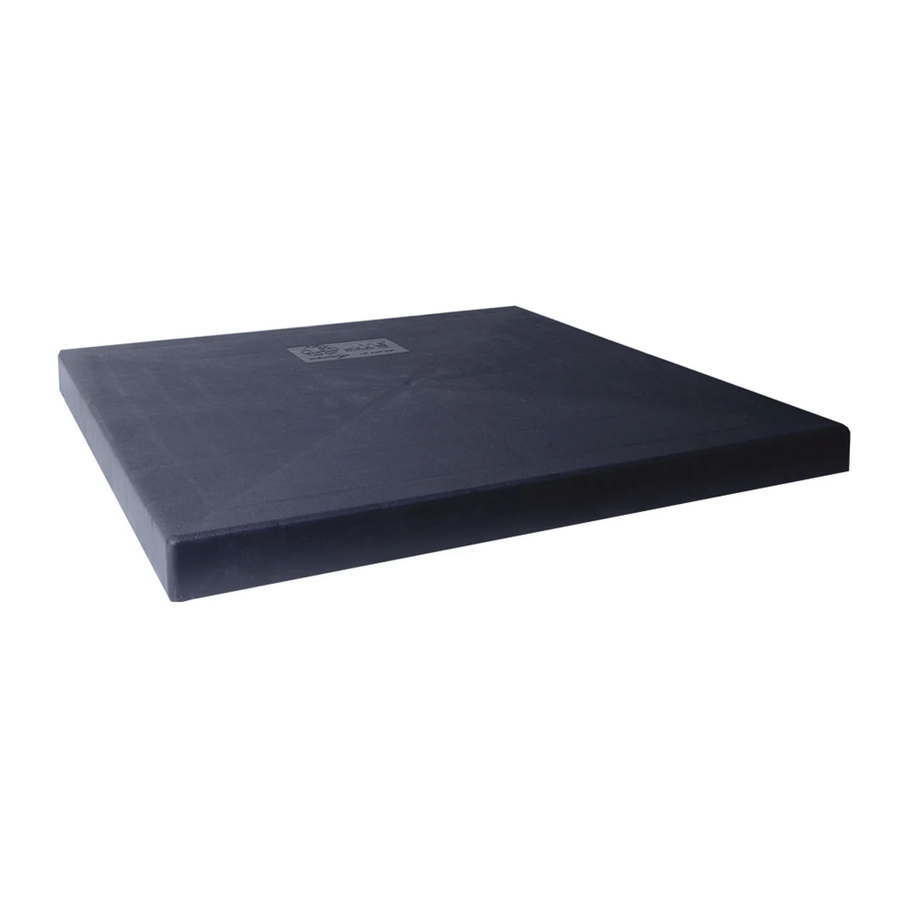 DiversiTech EP2436-2 EcoPad Black Plastic Equipment Pads - 24" x 36" x 2" - EP2436-2