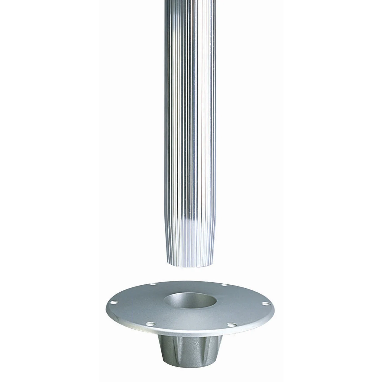 Garelick 75355 2.875" Flush-Mount Taper Socket Base - 9.25" - 75355