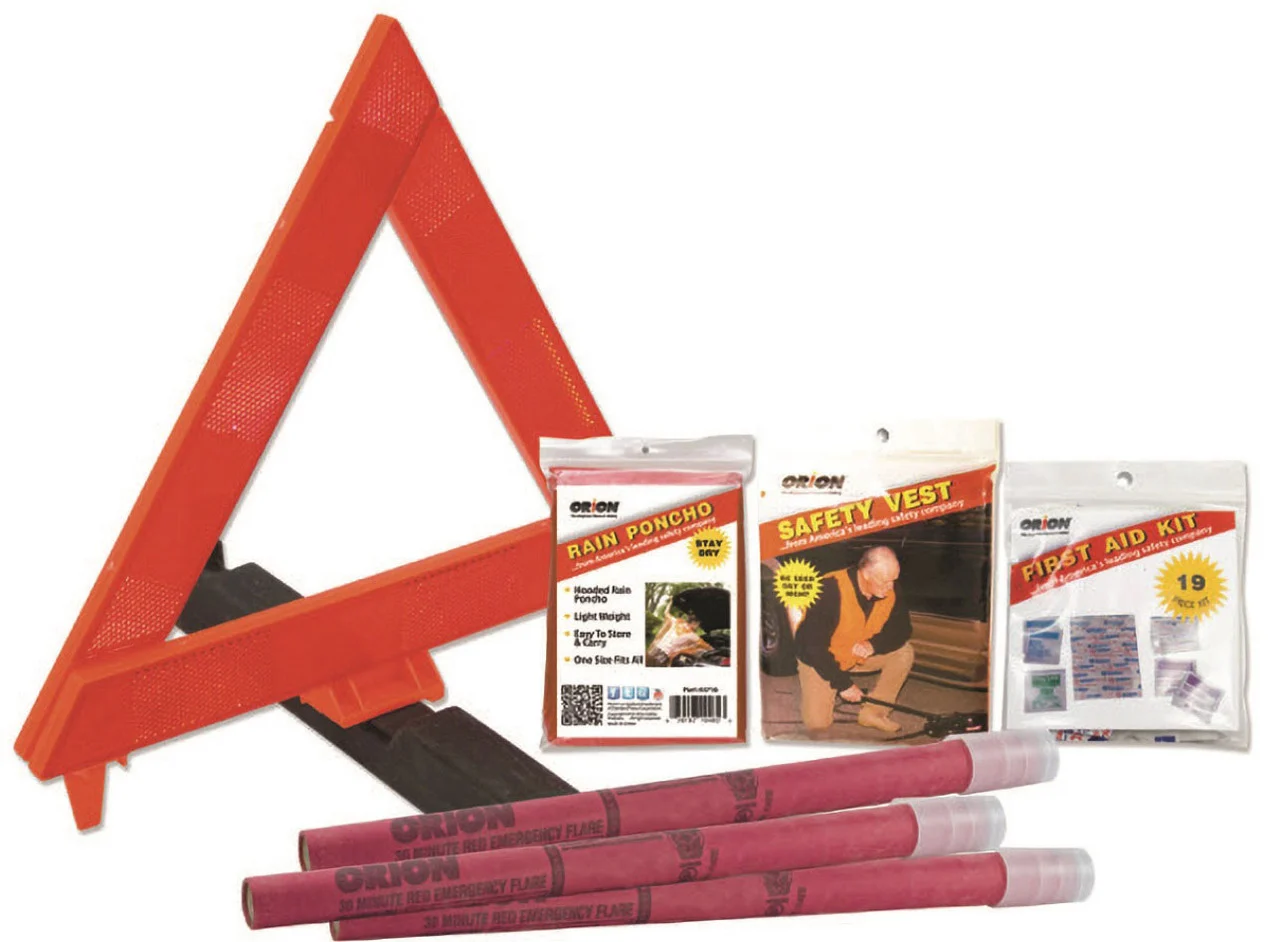 Orion 8959 Compact Camper/rv Roadside Safety Kit - 8959