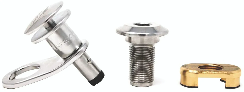 Phender Pro BSPA-1182 Quick Release Fender Set - 1/2" - BSPA-1182