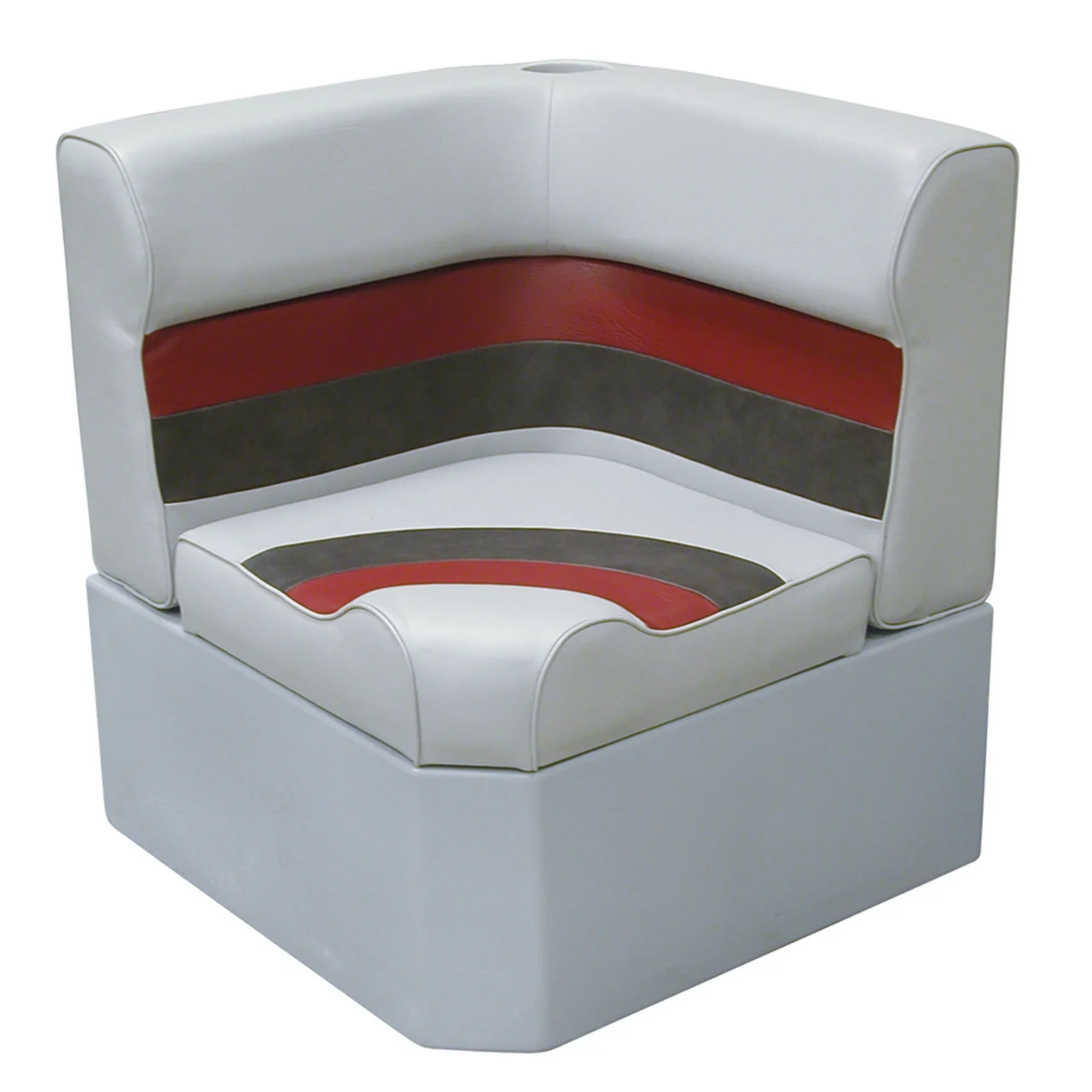 Wise 8WD133-1012 Deluxe Corner Section - Grey/Charcoal/Red - 8WD133-1012