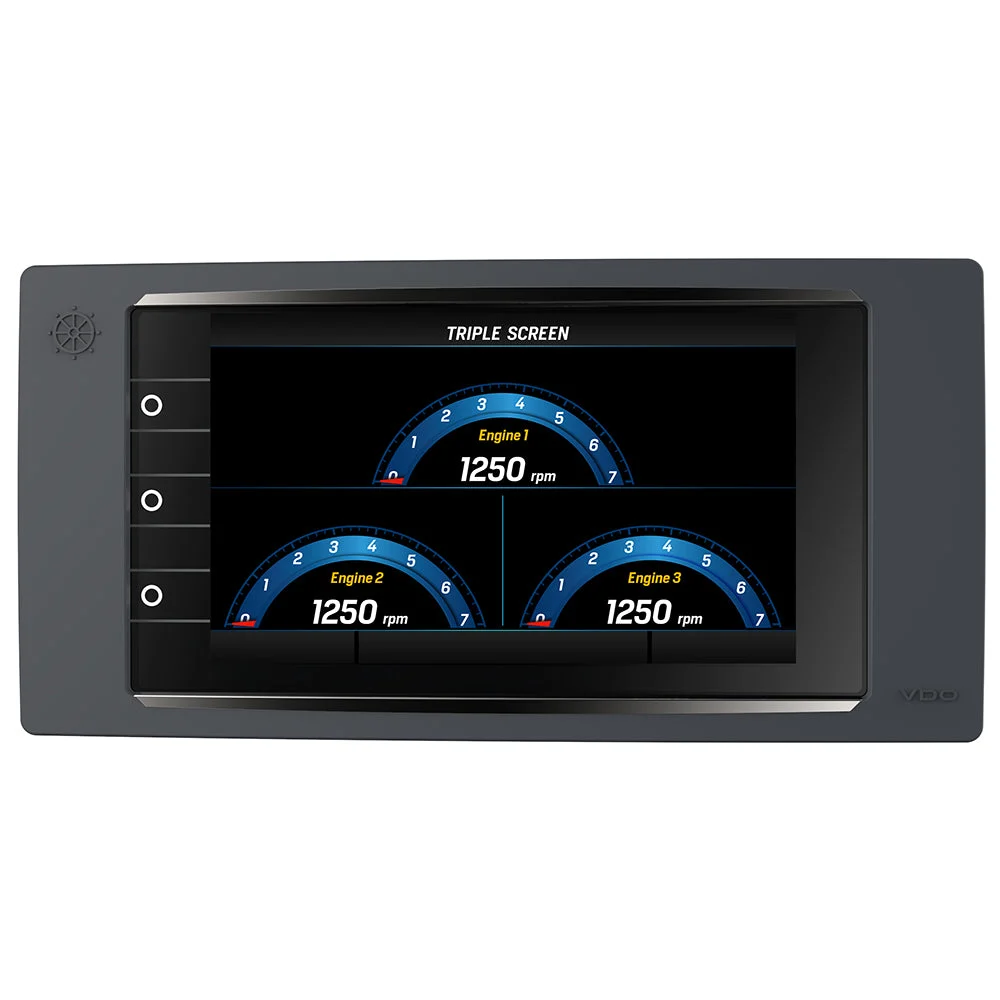 Veratron 7" AcquaLink® Multifunction TFT Display - 12/24V - 800 x 480 Resolution - Black