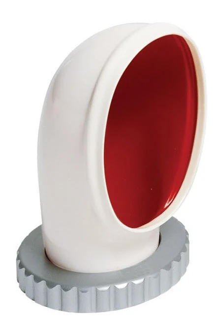 Vetus Cowl Ventilator JERRY2 - White PVC - Red Interior