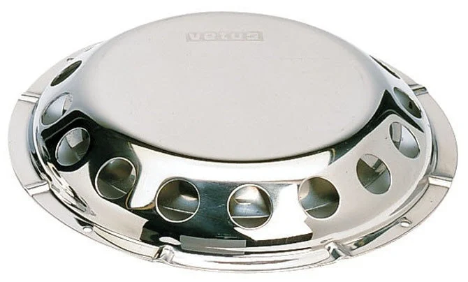 Vetus Non-Closeable Deck Ventilator SS with Plastic Trim Ring