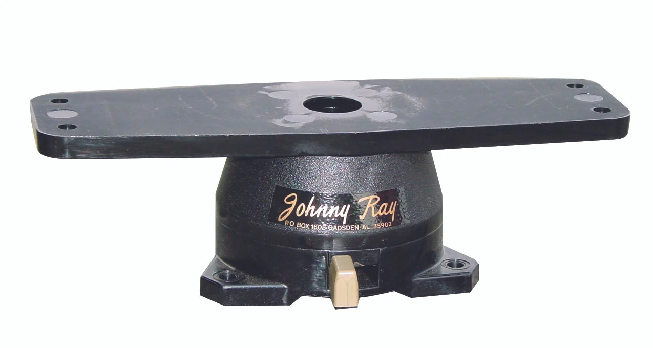 Johnny Ray JR-205 Swivel Mount with Sliding Lever Release for Graph Units - 8.500" W Hole x 1.250" D Hole - JR-205