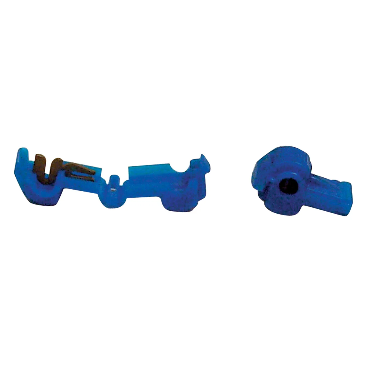 Camco 06144 T-Tap Connector for #18-14 Gauge Wire - Blue, 50 Pack - 6144