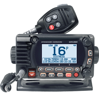 Standard VHF Optional2Nd Station W/GPS Blk – Marine Boat Replacement Part