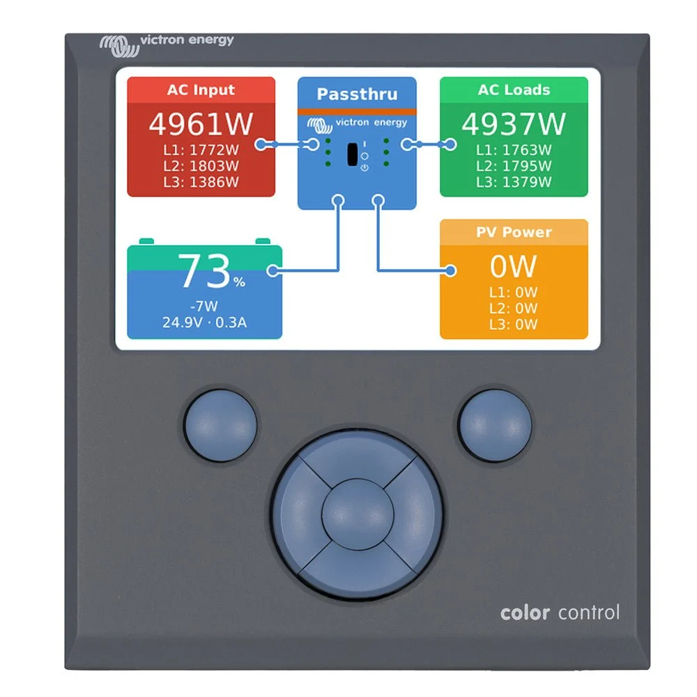 Victron Energy Color Control GX Monitor - Button Control – Marine Boat Replacement Part