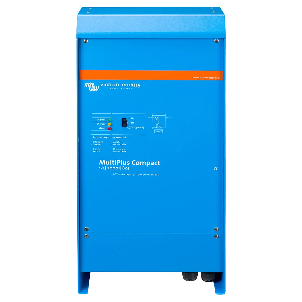 Victron MultiPlus Inverter/Charger 12 VDC - 2000W - 80AMP Battery Charger - 50AMP Transfer Switch