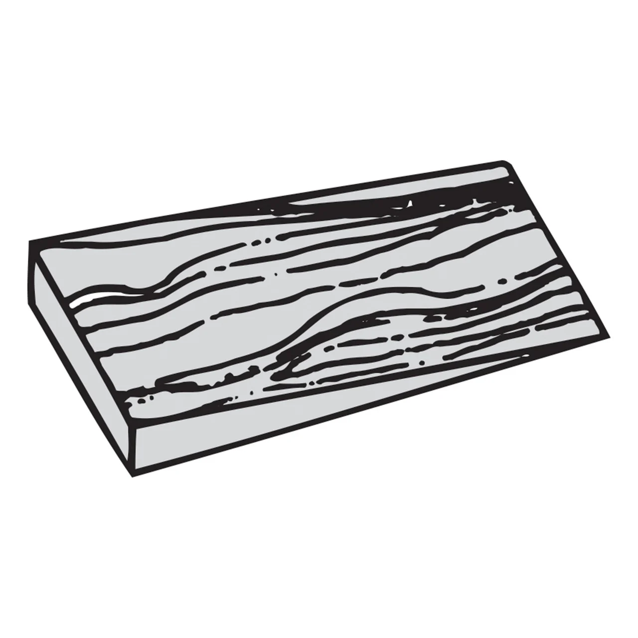 Backes Wood Products 5.5X10.5X1 Wedge Blocks - 1" x 5.5" x 10.5", 30 Per Bundle - 5.5X10.5X1