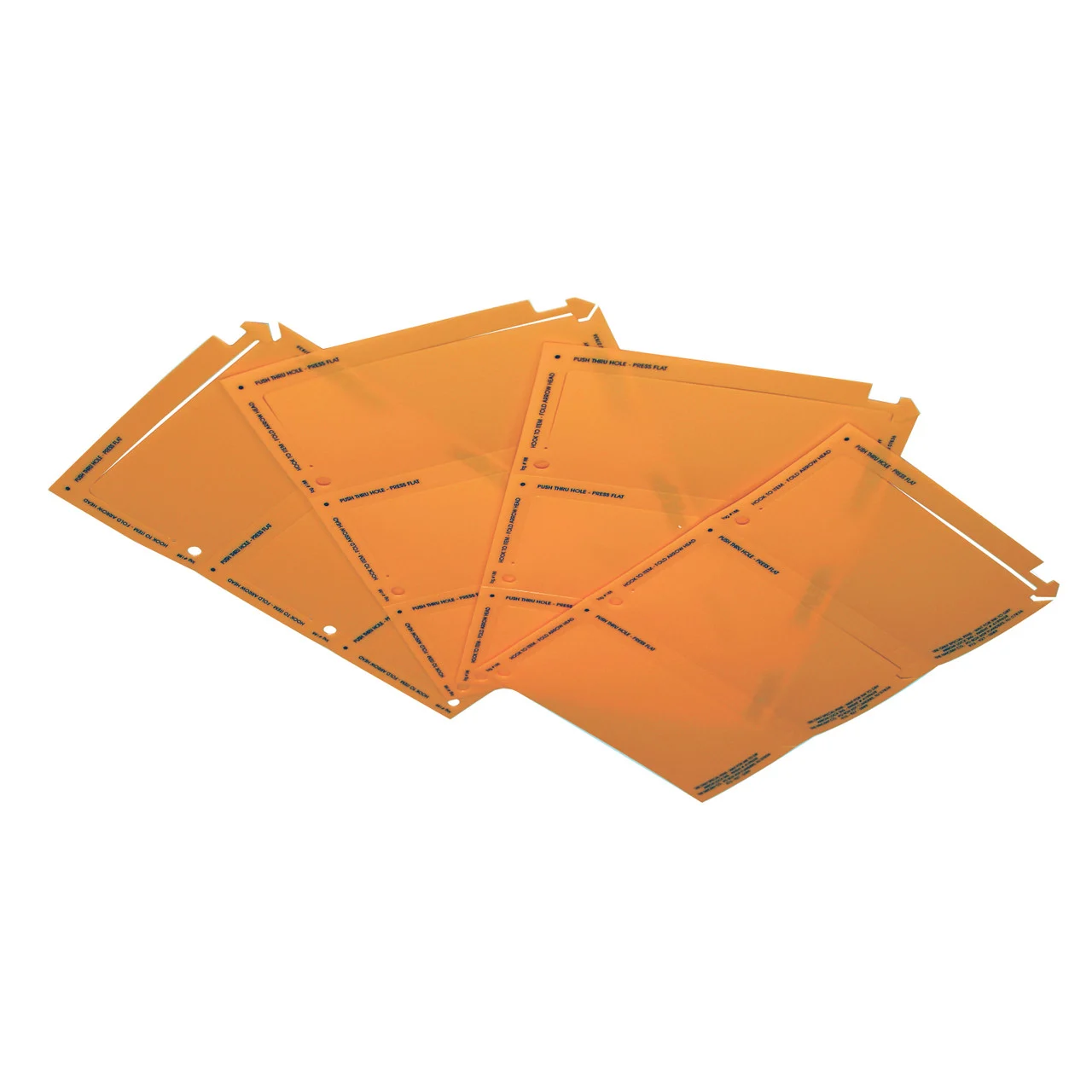 MacRay 188 ORANGE Arrow Lock Identification Tags, 150 Pack - Orange - 188 ORANGE