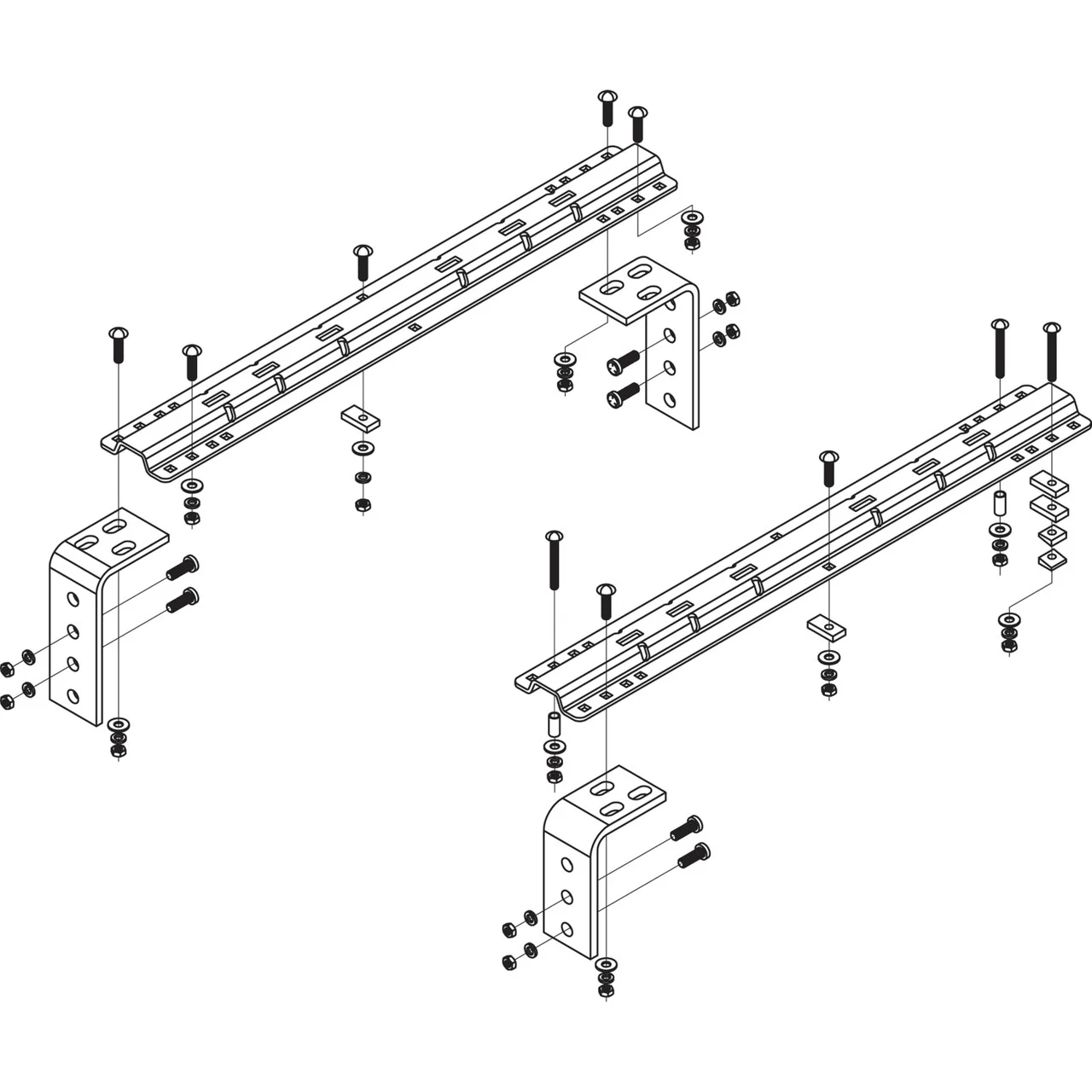 B&W Trailer Hitches Patriot Fifth Wheel Spacer Kit - Toyota - RVR3204