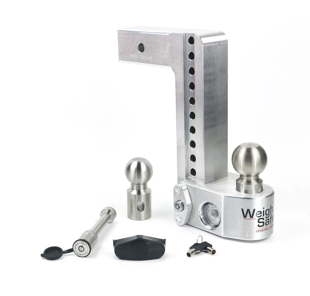 Weigh Safe 10' Drop Hitch W/ 2' Sha – Marine Boat Replacement Part