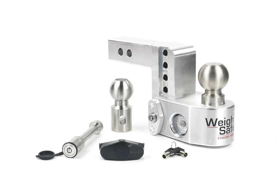Weigh Safe 4' Drop Hitch W/ 2' Shan – Marine Boat Replacement Part