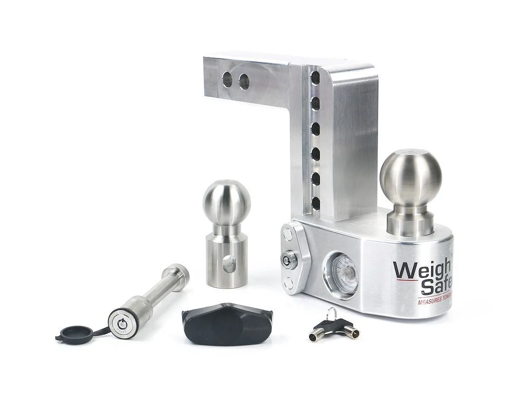Weigh Safe 4' Drop Hitch W/ 2.5' Sh – Marine Boat Replacement Part