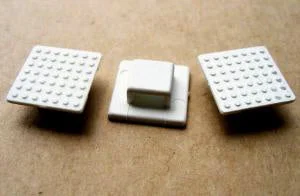 Weld Mount AT-3 White Nylon Cable Tie Mount, Small 30 Pk