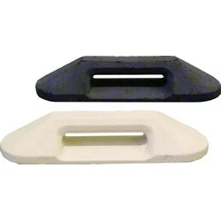Weld Mount AT-113 Footman's Strap Mount, White 6 Pk