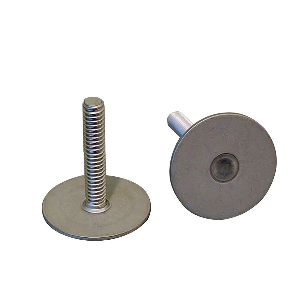 Weld Mount 1" Tall Stainless Stud w/1/4" x 20 Threads - Qty. 10 – Marine Boat Replacement Part