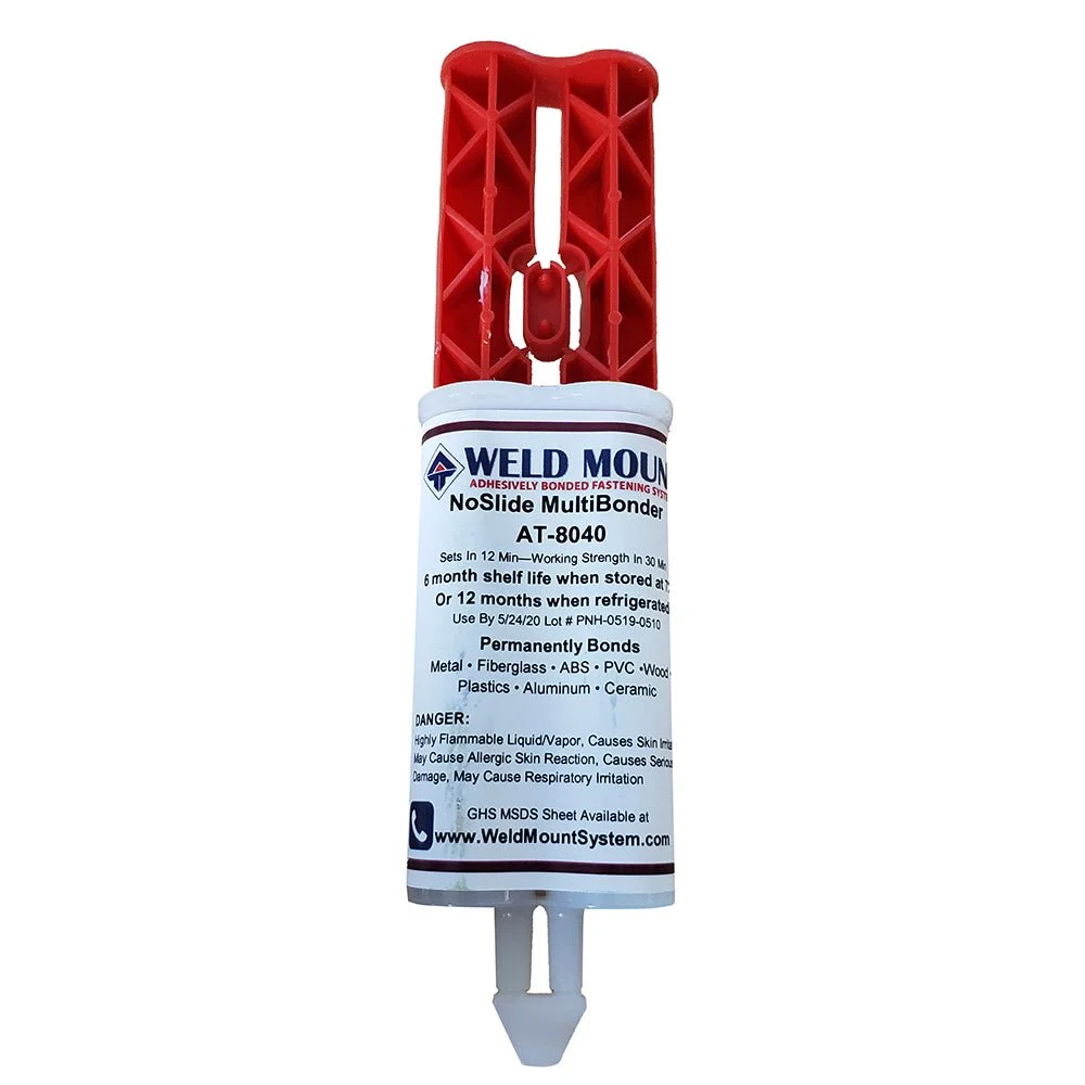 Weld Mount 8040 Acrylic Adhesive w/Plunger – Marine Boat Replacement Part